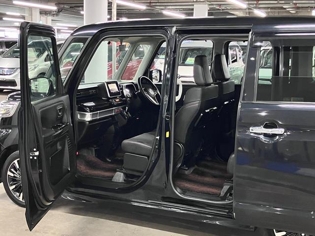 スペーシアカスタム ハイブリッドXSターボ デュアルセンサーブレーキサポート 車線逸脱警報 リアパーキングセンサー シートヒーター 両側電動スライド カロッツェリアナビ バックカメラ BTオーディオ ETC クルコン パドルシフト LEDランプ(22枚目)