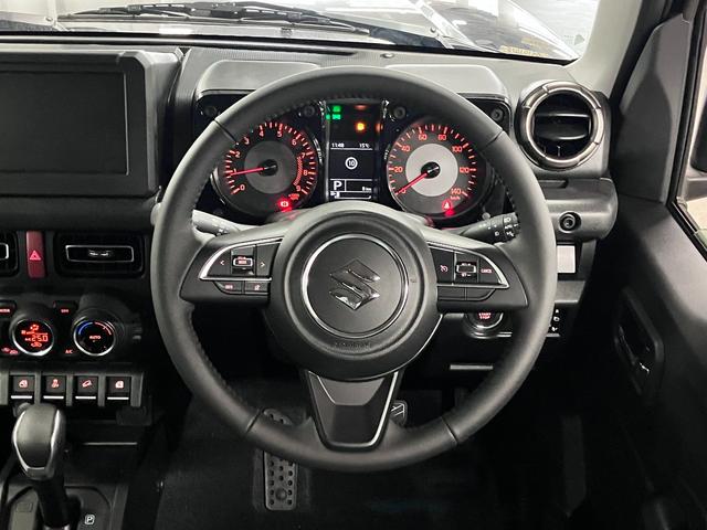ジムニー XC 4WDターボ デュアルセンサーブレーキサポート 車線逸脱警報 リアパーキングセンサー ハイビームアシスト シートヒーター スマートキー クルコン 電格ドアミラー ウォッシャー付LEDランプ 純正16AW スペアキー(11枚目)