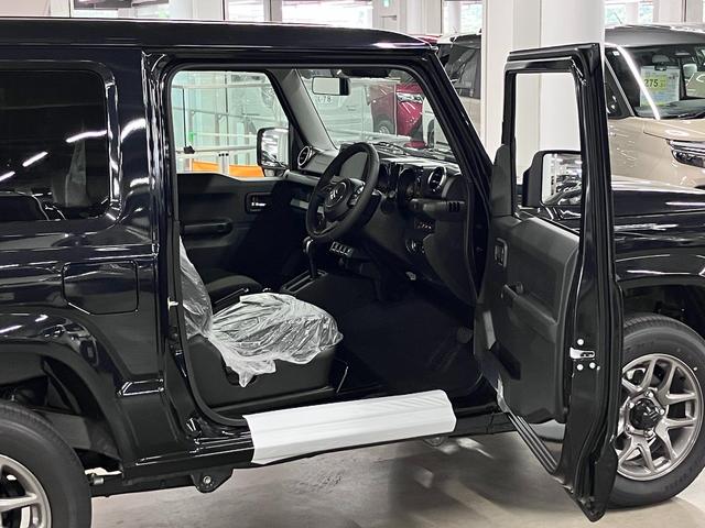 ジムニー XC 4WDターボ デュアルセンサーブレーキサポート 車線逸脱警報 リアパーキングセンサー ハイビームアシスト シートヒーター スマートキー クルコン 電格ドアミラー ウォッシャー付LEDランプ 純正16AW スペアキー(12枚目)