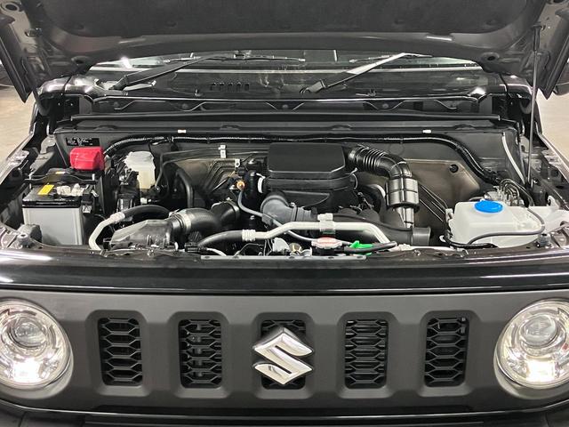ジムニー XC 4WDターボ デュアルセンサーブレーキサポート 車線逸脱警報 リアパーキングセンサー ハイビームアシスト シートヒーター スマートキー クルコン 電格ドアミラー ウォッシャー付LEDランプ 純正16AW スペアキー(21枚目)