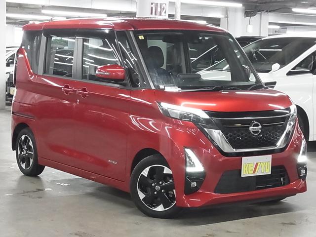ルークス ハイウェイスター X プロパイロットエディション アラウンドビュー 衝突軽減ブレーキ 車線逸脱警報 純正9インチナビ プロパイロット 両側電動スライド BTオーディオ フルセグ スマートキー リヤシーリングファン フロント・バックソナー LEDランプ(5枚目)