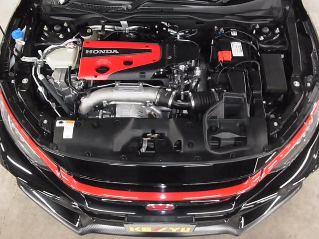 シビック タイプR 6MT ブレンボキャリパー 純正ナビ バックカメラ Bluetoothオーディオ CD ETC クルーズコントロール 専用シート 電動パーキング オートブレーキホールド LEDライト 専用軽量20インチAW(21枚目)