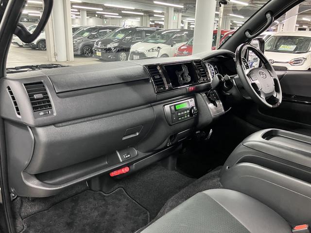 ハイエースバン スーパーGL ダークプライムII 寒冷地仕様 GRフロントスポイラー デジタルインナーミラー 両側電動スライド バックカメラ ETC2.0 AC100V ハーフレザー ウッドコンビステア セーフティセンス LEDライト スマートキー(23枚目)