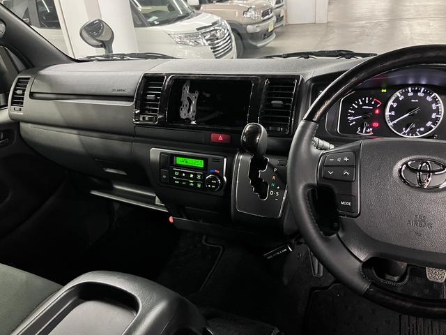 ハイエースバン スーパーGL ダークプライムII 寒冷地仕様 GRフロントスポイラー デジタルインナーミラー 両側電動スライド バックカメラ ETC2.0 AC100V ハーフレザー ウッドコンビステア セーフティセンス LEDライト スマートキー(31枚目)