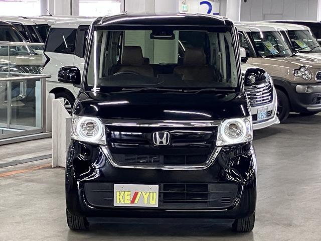 N-BOX Gホンダセンシング 衝突軽減ブレーキ 車線逸脱警報 アダプティブクルーズ ETC 両側スライドドア ケンウッドナビ バックカメラ CD・DVD BTオーディオ フルセグTV 革調シートカバー スマートキー LEDランプ(6枚目)
