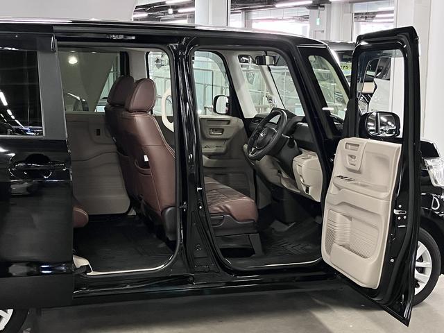 N-BOX Gホンダセンシング 衝突軽減ブレーキ 車線逸脱警報 アダプティブクルーズ ETC 両側スライドドア ケンウッドナビ バックカメラ CD・DVD BTオーディオ フルセグTV 革調シートカバー スマートキー LEDランプ(12枚目)