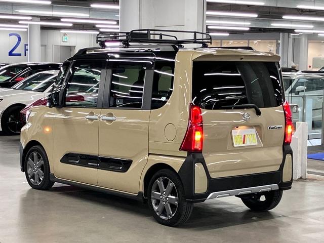 タント ファンクロスターボ ワンオーナー スマートクルーズパック ルーフキャリア パノラマモニター スマートアシスト ETC 両側パワースライド シートヒーター ストラーダナビ BTオーディオ フルセグTV USB スマートキー LEDランプ(7枚目)