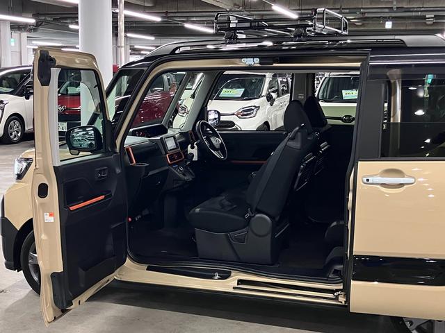 タント ファンクロスターボ ワンオーナー スマートクルーズパック ルーフキャリア パノラマモニター スマートアシスト ETC 両側パワースライド シートヒーター ストラーダナビ BTオーディオ フルセグTV USB スマートキー LEDランプ(22枚目)