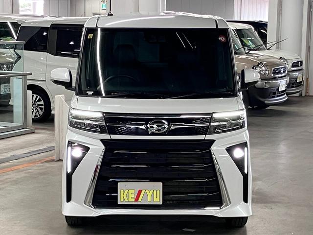 タント カスタムＸ　衝突軽減ブレーキ　車線逸脱警報　オートハイビーム　シートヒーター　両側電動スライド　ＡＴＯＴＯディスプレイオーディオ　バックカメラ　ＢＴオーディオ　ＵＳＢ　スマートキー　コーナーセンサー　ＬＥＤランプ（6枚目）