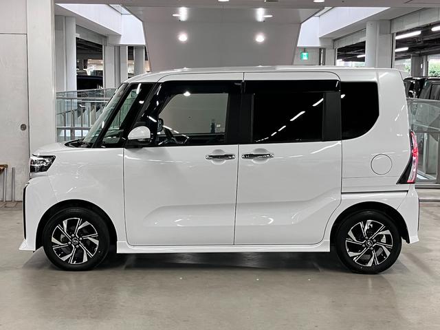 タント カスタムＸ　衝突軽減ブレーキ　車線逸脱警報　オートハイビーム　シートヒーター　両側電動スライド　ＡＴＯＴＯディスプレイオーディオ　バックカメラ　ＢＴオーディオ　ＵＳＢ　スマートキー　コーナーセンサー　ＬＥＤランプ（10枚目）