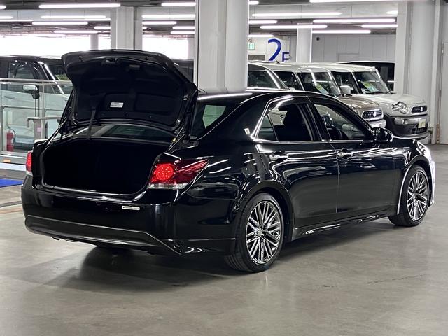 クラウンハイブリッド アスリートS アドバンスト&レザーシート&ドラサポパッケージ ムーンルーフ 衝突軽減ブレーキ レーダークルーズ ソナー 本革電動シート シートベンチレーション ステアヒーター 純正8型ナビ バックカメラ BTオーディオ フルセグ CDDVD ETC OP18AW(25枚目)