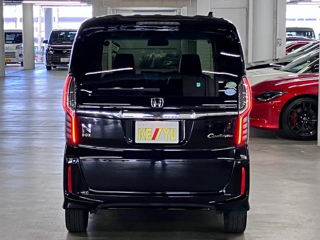 N-BOXカスタム G・Lターボホンダセンシング 衝突軽減ブレーキ 車線逸脱警報 アダプティブクルーズ パドルシフト ETC 純正8インチナビ 両側パワースライド バックカメラ BTオーディオ フルセグ スマートキー オートリトラミラー LEDランプ(7枚目)