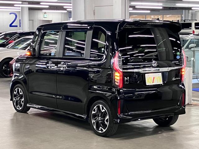 N-BOXカスタム G・Lターボホンダセンシング 衝突軽減ブレーキ 車線逸脱警報 アダプティブクルーズ パドルシフト ETC 純正8インチナビ 両側パワースライド バックカメラ BTオーディオ フルセグ スマートキー オートリトラミラー LEDランプ(8枚目)