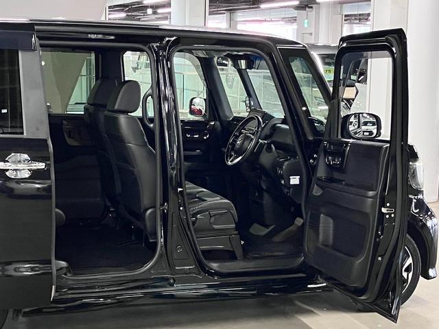 N-BOXカスタム G・Lターボホンダセンシング 衝突軽減ブレーキ 車線逸脱警報 アダプティブクルーズ パドルシフト ETC 純正8インチナビ 両側パワースライド バックカメラ BTオーディオ フルセグ スマートキー オートリトラミラー LEDランプ(12枚目)