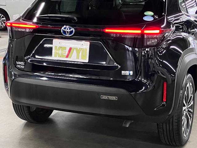 ヤリスクロス ハイブリッドZ ワンオーナー BSM・PKSB シートヒーター 純正8型ディスプレイオーディオ セーフティセンス ETC パワーバックドア バックカメラ BTオーディオ フルセグ USB スマートキー パワーシート LEDランプ(44枚目)