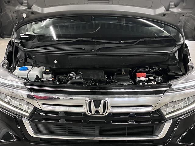 N-BOXカスタム Lターボ ホンダセンシング 純正9インチナビ シートヒーター 両側電動スライドドア バックカメラ BTオーディオ フルセグTV CD・DVD ETC パドルシフト ソナー 後席テーブル&サンシェード LEDライト 純正15AW(21枚目)