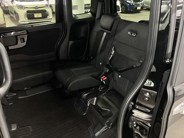 N-BOXカスタム Lターボ ホンダセンシング 純正9インチナビ シートヒーター 両側電動スライドドア バックカメラ BTオーディオ フルセグTV CD・DVD ETC パドルシフト ソナー 後席テーブル&サンシェード LEDライト 純正15AW(24枚目)