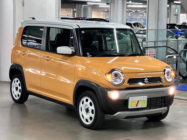 ハスラー Ｇターボ　デュアルカメラブレーキサポート　車線逸脱警報　シートヒーター　ケンウッドオーディオ　ＣＤ再生　ＵＳＢ端子　ミュージックプレイヤー接続可　スマートキー　シートアンダーボックス　ＨＩＤランプ　スペアキー有（5枚目）