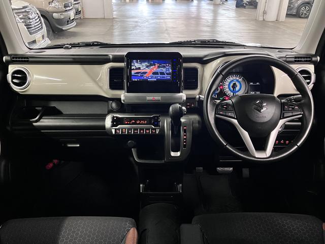 クロスビー ハイブリッドMZ ターボ デュアルセンサーブレーキサポート 誤発進抑制機能 車線逸脱警報 シートヒーター 純正ナビ BTオーディオ フルセグTV DVD ETC クルコン パドルシフト パーキングセンサー 後席テーブル スマートキー LEDライト 純正16AW(4枚目)