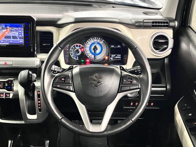 クロスビー ハイブリッドMZ ターボ デュアルセンサーブレーキサポート 誤発進抑制機能 車線逸脱警報 シートヒーター 純正ナビ BTオーディオ フルセグTV DVD ETC クルコン パドルシフト パーキングセンサー 後席テーブル スマートキー LEDライト 純正16AW(11枚目)