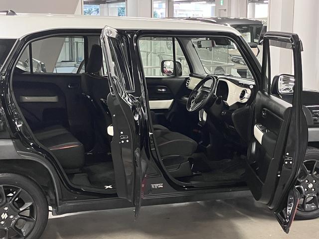 クロスビー ハイブリッドMZ ターボ デュアルセンサーブレーキサポート 誤発進抑制機能 車線逸脱警報 シートヒーター 純正ナビ BTオーディオ フルセグTV DVD ETC クルコン パドルシフト パーキングセンサー 後席テーブル スマートキー LEDライト 純正16AW(12枚目)