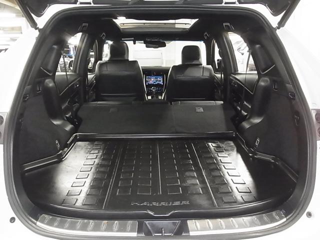 ハリアー プレミアムメタルアンドレザーパッケージ 4WD ワンオーナー TRDフルエアロ ムーンルーフ ケンウッド9インチナビ 本革メモリーシート ベンチレーション セーフティセンス ETC パワーバックドア バックカメラ BTオーディオ クリアランスソナー LEDランプ(16枚目)
