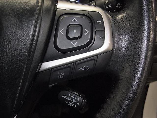 ハリアー プレミアムメタルアンドレザーパッケージ 4WD ワンオーナー TRDフルエアロ ムーンルーフ ケンウッド9インチナビ 本革メモリーシート ベンチレーション セーフティセンス ETC パワーバックドア バックカメラ BTオーディオ クリアランスソナー LEDランプ(19枚目)