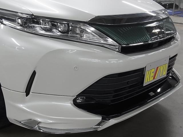 ハリアー プレミアムメタルアンドレザーパッケージ 4WD ワンオーナー TRDフルエアロ ムーンルーフ ケンウッド9インチナビ 本革メモリーシート ベンチレーション セーフティセンス ETC パワーバックドア バックカメラ BTオーディオ クリアランスソナー LEDランプ(45枚目)