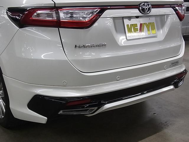 ハリアー プレミアムメタルアンドレザーパッケージ 4WD ワンオーナー TRDフルエアロ ムーンルーフ ケンウッド9インチナビ 本革メモリーシート ベンチレーション セーフティセンス ETC パワーバックドア バックカメラ BTオーディオ クリアランスソナー LEDランプ(47枚目)