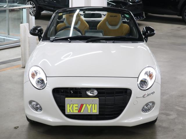 コペン セロ S RECAROシート シートヒーター MOMOステアリング ビルシュタインダンパー ストラーダナビ バックカメラ BTオーディオ フルセグ CD・DVD ETC パドルシフト LEDライト 純正16AW(6枚目)