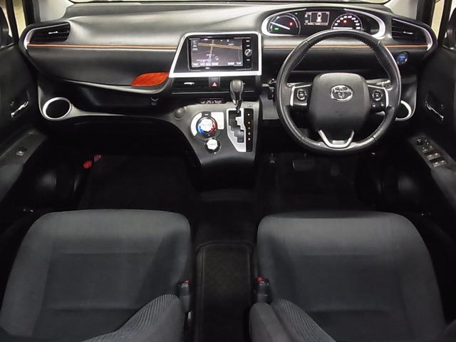 シエンタ ハイブリッドＧ　セーフティセンス　両側電動スライドドア　純正ナビ　バックカメラ　Ｂｌｕｅｔｏｏｔｈオーディオ　フルセグＴＶ　ＣＤ・ＤＶＤ　ＥＴＣ　ＬＥＤヘッドランプ　オートエアコン　スマートキー　スペアキー・記録簿有（4枚目）