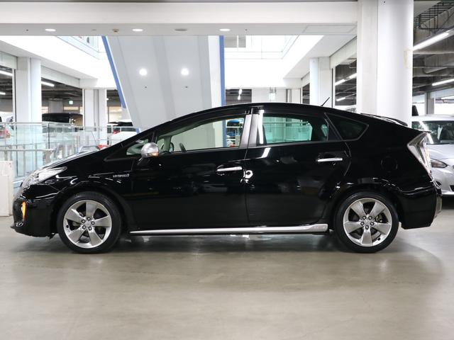 プリウス Sツーリングセレクション・マイコーデ フリップダウンモニター 純正8インチナビ レザー調シート バックカメラ BTオーディオ フルセグTV CD・DVD ETC スマートキー LEDヘッドランプ ヘッドライトクリーナー 純正17インチAW(10枚目)