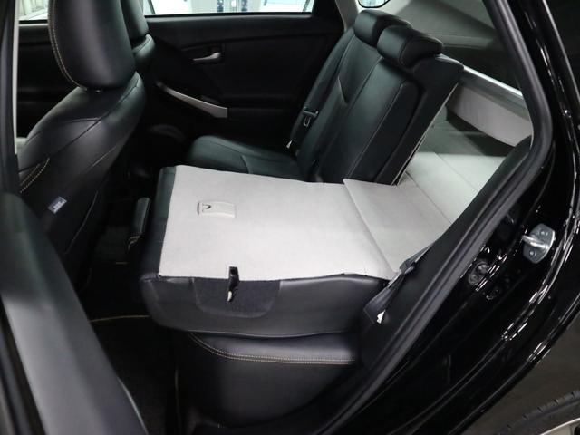 プリウス Sツーリングセレクション・マイコーデ フリップダウンモニター 純正8インチナビ レザー調シート バックカメラ BTオーディオ フルセグTV CD・DVD ETC スマートキー LEDヘッドランプ ヘッドライトクリーナー 純正17インチAW(24枚目)