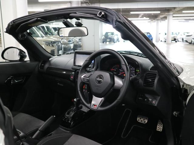 コペン GR スポーツ ワンオーナー ターボ アクティブトップ 専用レカロシート シートヒーター ETC2.0 純正ナビ バックカメラ BTオーディオ フルセグTV スマートキー パドルシフト バックソナー LEDランプ BBS製専用16AW(4枚目)