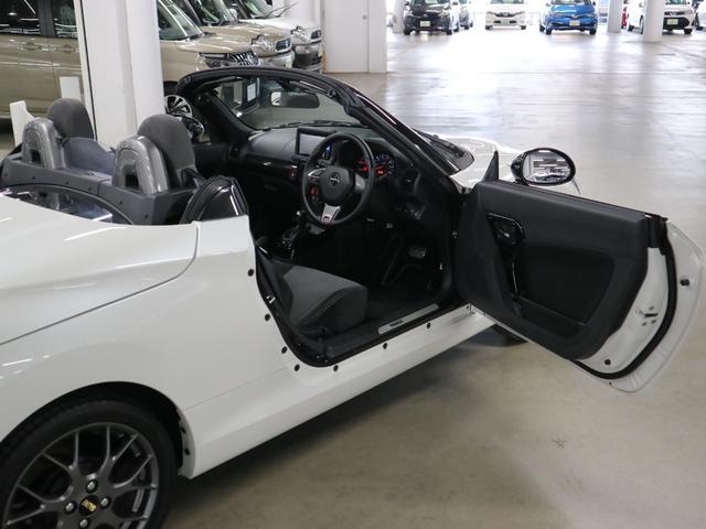 コペン GR スポーツ ワンオーナー ターボ アクティブトップ 専用レカロシート シートヒーター ETC2.0 純正ナビ バックカメラ BTオーディオ フルセグTV スマートキー パドルシフト バックソナー LEDランプ BBS製専用16AW(12枚目)