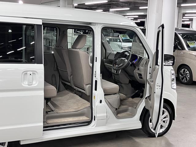 エブリイワゴン PZターボスペシャル ハイルーフ デュアルカメラブレーキサポート オートステップ 両側電動スライドドア シートヒーター 純正オーディオ CD ラジオ AUX・USB端子 オーバーヘッドシェルフ スマートキー HIDライト 純正14AW(12枚目)