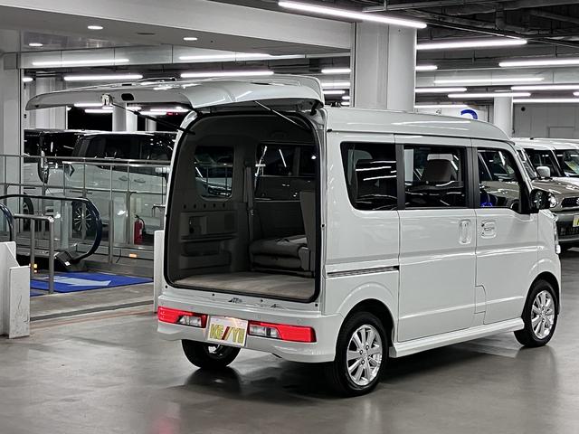 エブリイワゴン PZターボスペシャル ハイルーフ デュアルカメラブレーキサポート オートステップ 両側電動スライドドア シートヒーター 純正オーディオ CD ラジオ AUX・USB端子 オーバーヘッドシェルフ スマートキー HIDライト 純正14AW(25枚目)