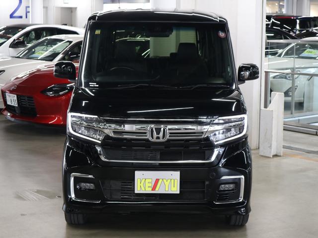 N-BOXカスタム Lターボ ホンダセンシング ETC 純正8インチナビ シートヒーター 両側パワースライド バックカメラ BTオーディオ フルセグ スマートキー パドルシフト オートリトラミラー パーキングセンサー LEDランプ(6枚目)