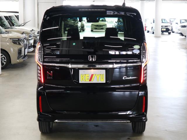 N-BOXカスタム Lターボ ホンダセンシング ETC 純正8インチナビ シートヒーター 両側パワースライド バックカメラ BTオーディオ フルセグ スマートキー パドルシフト オートリトラミラー パーキングセンサー LEDランプ(7枚目)