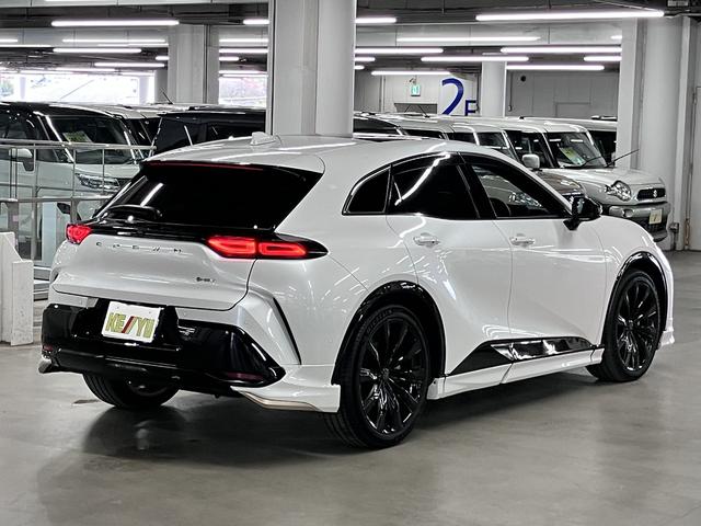 クラウンスポーツ Z 4WD 内装/サンドブラウン モデリスタフルエアロ パノラマルーフ アドバンストパーク パノラミックビュー デジタルミラー HUD 12.3インチナビ ETC2.0 本革 ベンチレーション ステアヒーター パワーバックドア おくだけ充電 AC1500W(3枚目)