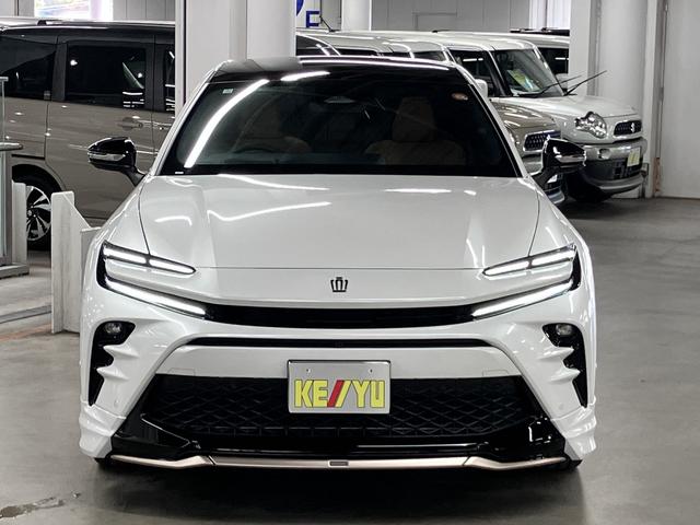 クラウンスポーツ Z 4WD 内装/サンドブラウン モデリスタフルエアロ パノラマルーフ アドバンストパーク パノラミックビュー デジタルミラー HUD 12.3インチナビ ETC2.0 本革 ベンチレーション ステアヒーター パワーバックドア おくだけ充電 AC1500W(6枚目)