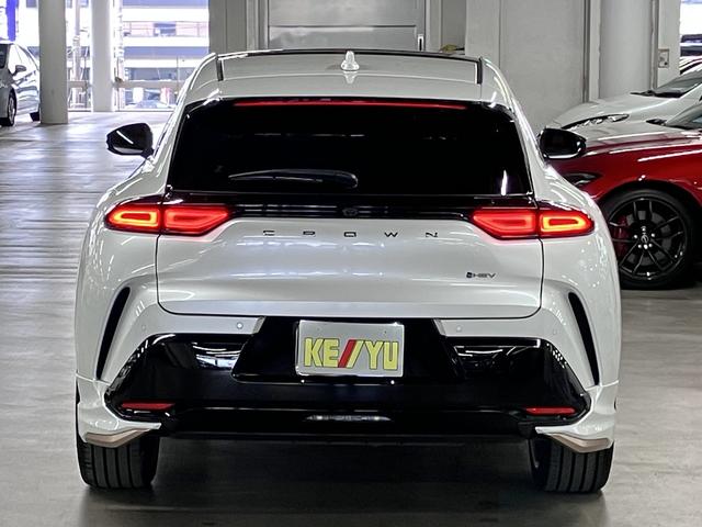 クラウンスポーツ Z 4WD 内装/サンドブラウン モデリスタフルエアロ パノラマルーフ アドバンストパーク パノラミックビュー デジタルミラー HUD 12.3インチナビ ETC2.0 本革 ベンチレーション ステアヒーター パワーバックドア おくだけ充電 AC1500W(7枚目)