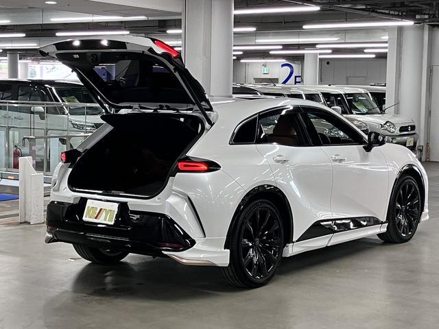 クラウンスポーツ Z 4WD 内装/サンドブラウン モデリスタフルエアロ パノラマルーフ アドバンストパーク パノラミックビュー デジタルミラー HUD 12.3インチナビ ETC2.0 本革 ベンチレーション ステアヒーター パワーバックドア おくだけ充電 AC1500W(25枚目)