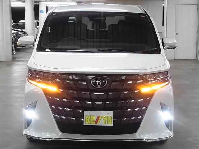 アルファードハイブリッド Z 4WD 1オーナー 左右独立ムーンルーフ デジタルミラー ユニバーサルステップ パノラミックビュー トヨタチームメイト HUD BSM 純正14型ナビ シートベンチレーション ステアヒーター パワーバックドア 両側電動スライド セーフティセンス ETC2.0(6枚目)