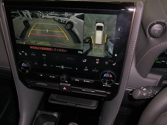 アルファードハイブリッド Z 4WD 1オーナー 左右独立ムーンルーフ デジタルミラー ユニバーサルステップ パノラミックビュー トヨタチームメイト HUD BSM 純正14型ナビ シートベンチレーション ステアヒーター パワーバックドア 両側電動スライド セーフティセンス ETC2.0(18枚目)