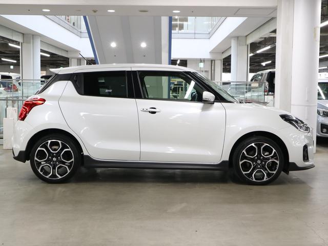 スイフトスポーツ ベースグレード ターボ 6MT デュアルセンサーブレーキサポート BSM 純正8インチナビ シートヒーター BTオーディオ フルセグTV CD・DVD ETC パーキングセンサー LEDライト 純正17AW スマートキー スペアキー(9枚目)