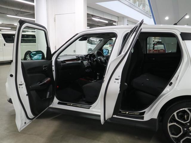 スイフトスポーツ ベースグレード ターボ 6MT デュアルセンサーブレーキサポート BSM 純正8インチナビ シートヒーター BTオーディオ フルセグTV CD・DVD ETC パーキングセンサー LEDライト 純正17AW スマートキー スペアキー(22枚目)