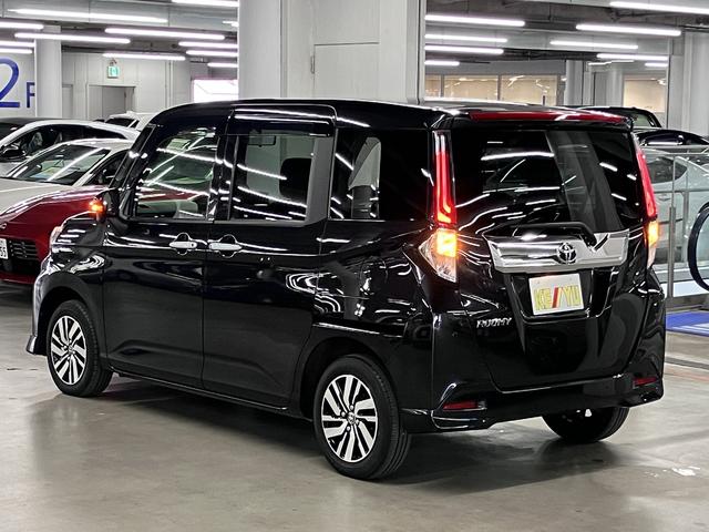 ルーミー カスタムG スマートアシスト 追従クルコン 両側電動スライドドア 純正ナビ バックカメラ BTオーディオ フルセグTV CD・DVD ETC コーナーセンサー オートブレーキホールド 後席サンシェード スマートキー LEDライト 純正14AW(8枚目)