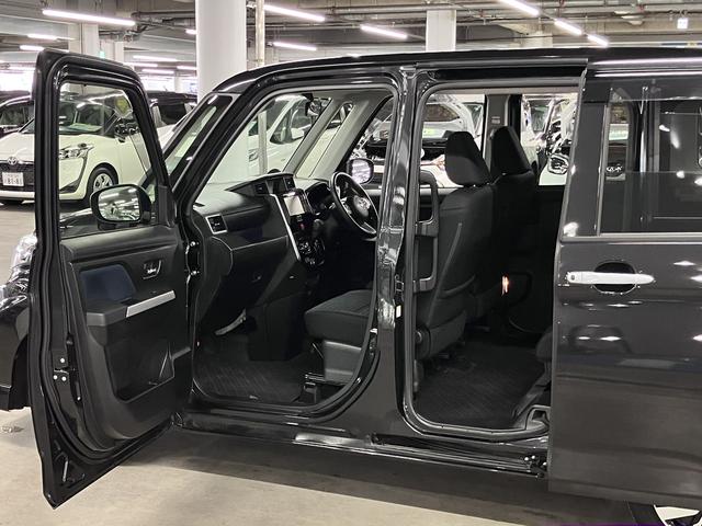 ルーミー カスタムG スマートアシスト 追従クルコン 両側電動スライドドア 純正ナビ バックカメラ BTオーディオ フルセグTV CD・DVD ETC コーナーセンサー オートブレーキホールド 後席サンシェード スマートキー LEDライト 純正14AW(22枚目)