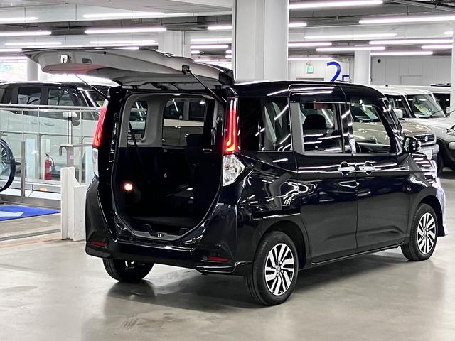 ルーミー カスタムG スマートアシスト 追従クルコン 両側電動スライドドア 純正ナビ バックカメラ BTオーディオ フルセグTV CD・DVD ETC コーナーセンサー オートブレーキホールド 後席サンシェード スマートキー LEDライト 純正14AW(25枚目)